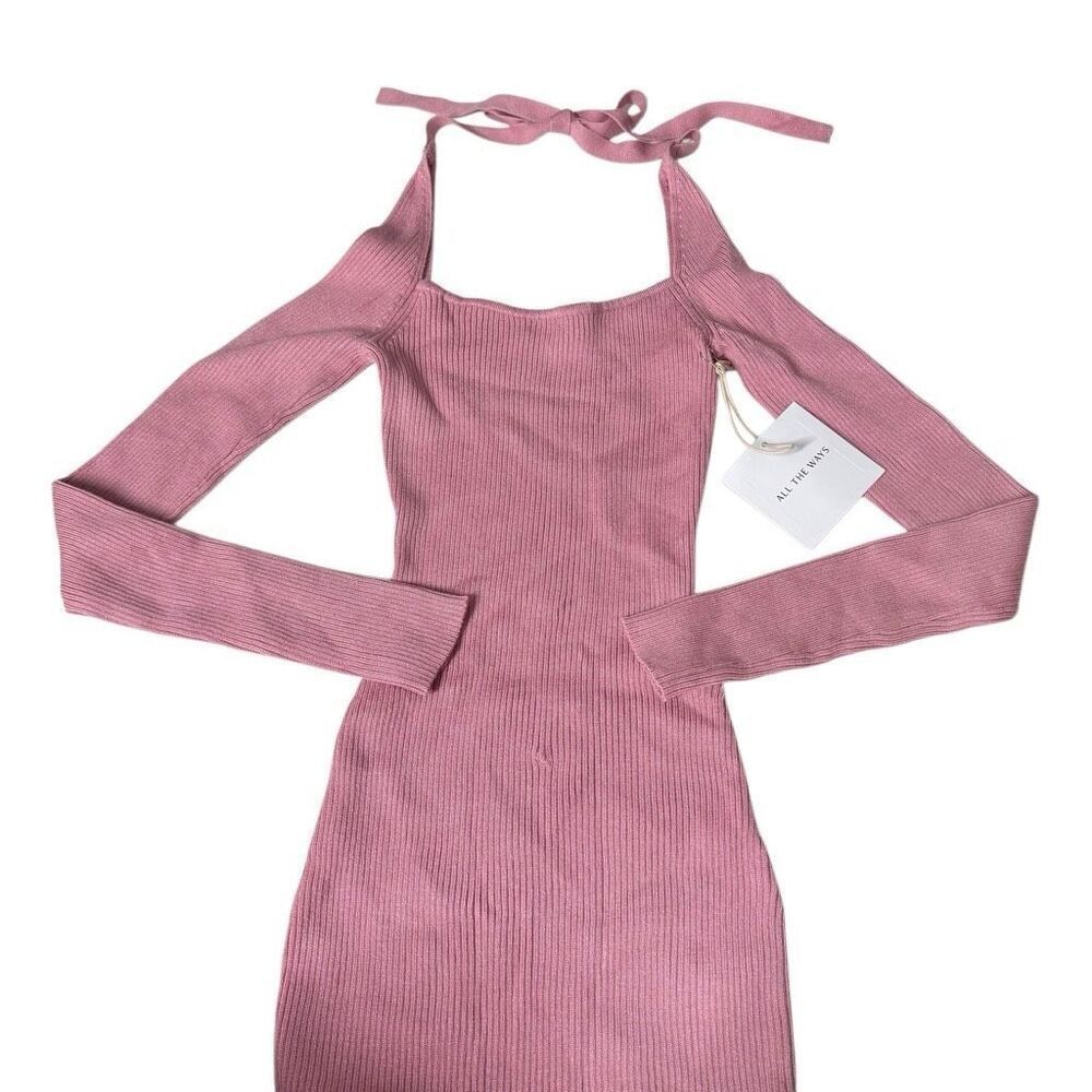 Revolve All the Ways Riley Maxi Dress in Blush Pink - Picture 6 of 14